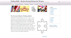 Desktop Screenshot of fashionbelle.com